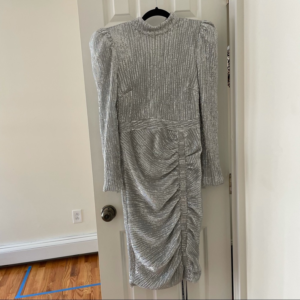 Beautiful high neck sequin dress